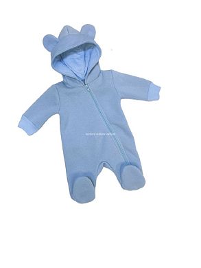 "МоёДитё" комбинезон с ушками голубой КБ160 "Магнолия"  ? Ростове-на-Дону